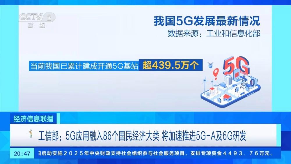 我国5G-A网络预计年内覆盖超300城市重点场景